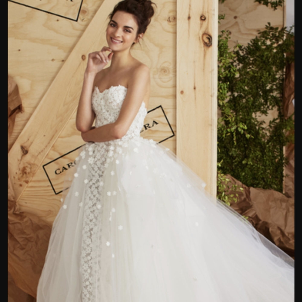 Carolina Herrera Runway Wedding Gown